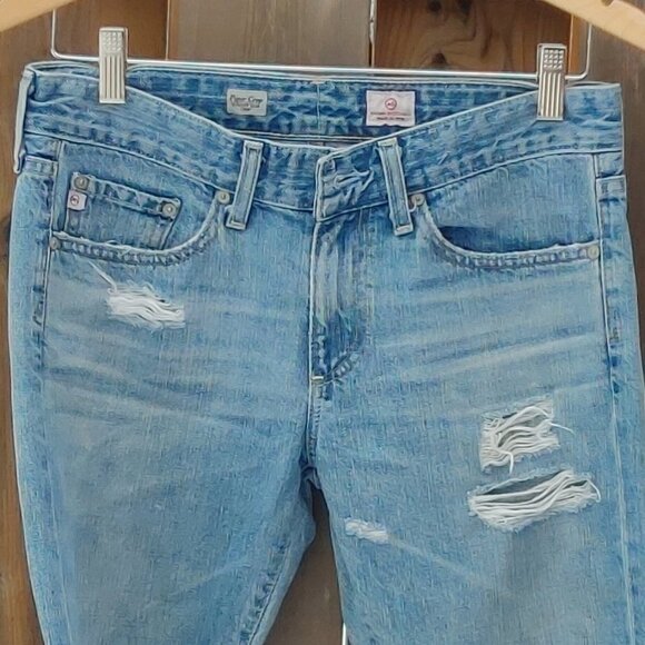 Attractive ADRIANO GOLDSCHMIED Piper Crop Slouchy Slim Crop Jean Women's 27R - Picture 10 of 11